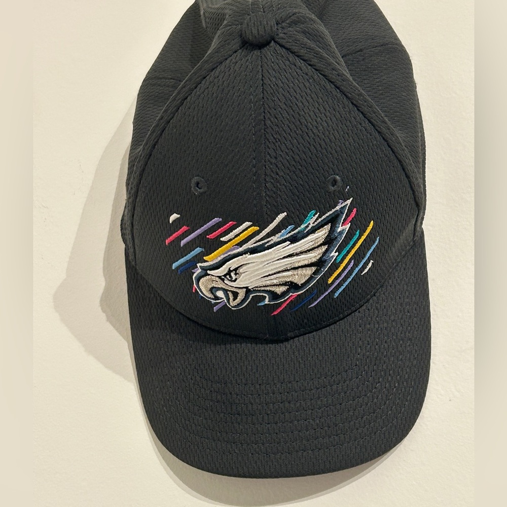 Men's New Era Charcoal Philadelphia Eagles NFL Crucial Catch SnapBack 9Forty